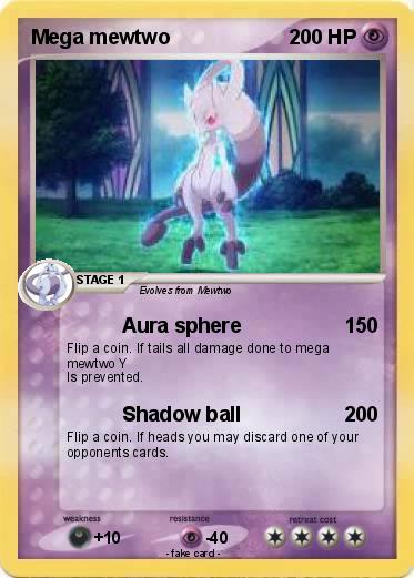 Pokemon Mega mewtwo