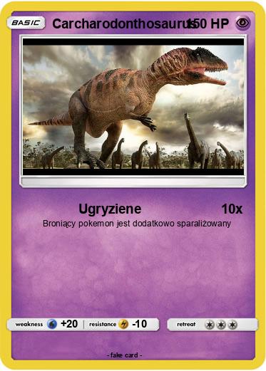 Pokemon Carcharodonthosaurus