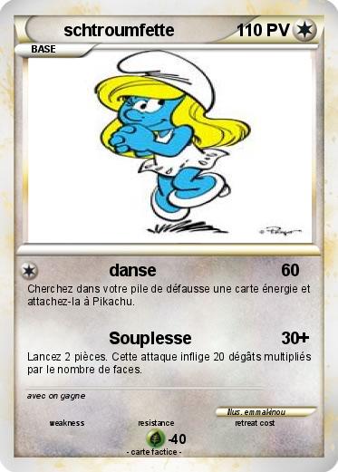 Pokemon schtroumfette