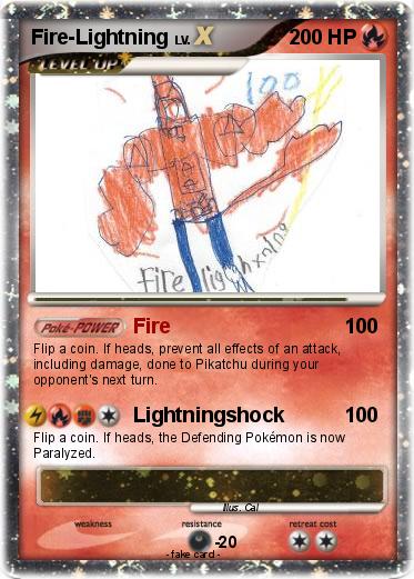 Pokemon Fire-Lightning