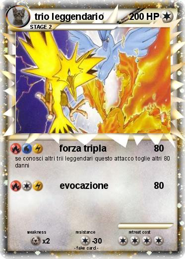 Pokemon trio leggendario