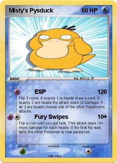 Pokemon Misty's Pysduck