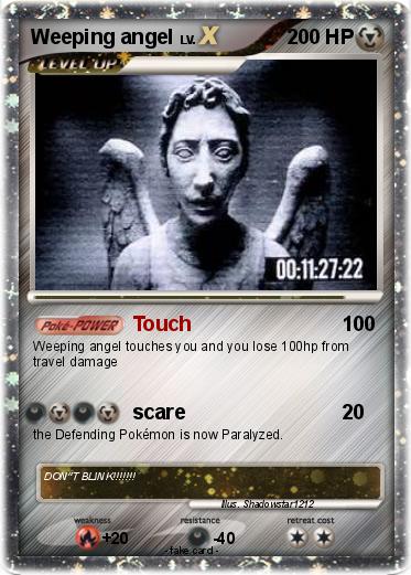 Pokemon Weeping angel