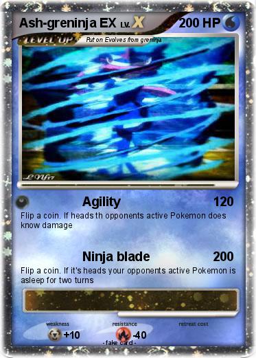 Pokemon Ash-greninja EX