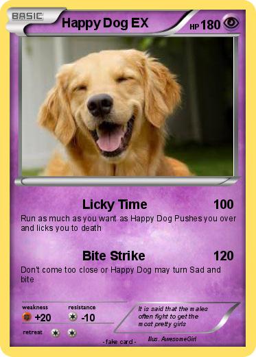 Pokemon Happy Dog EX