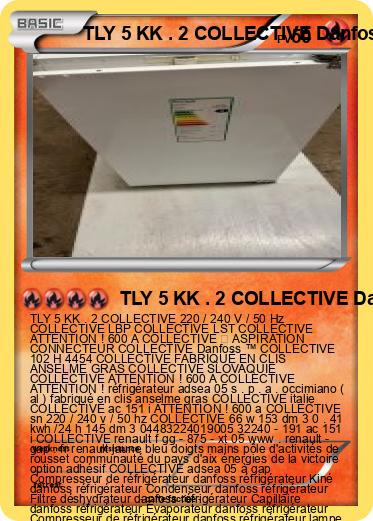 Pokemon TLY 5 KK . 2 COLLECTIVE Danfoss ™