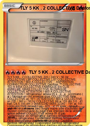 Pokemon TLY 5 KK . 2 COLLECTIVE Danfoss ™