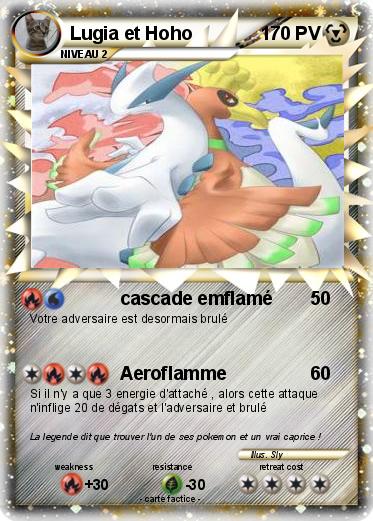 Pokemon Lugia et Hoho
