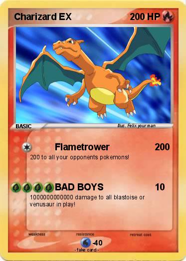 Pokemon Charizard EX