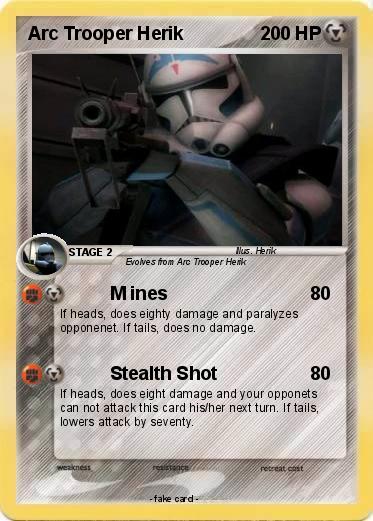 Pokemon Arc Trooper Herik