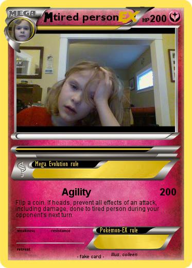 Pokemon tired person