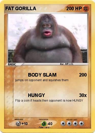 Pokemon FAT GORILLA