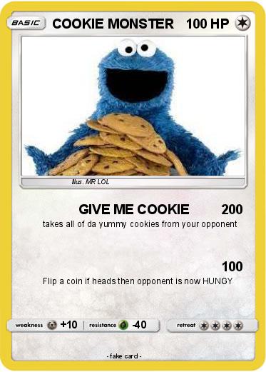 Pokemon COOKIE MONSTER