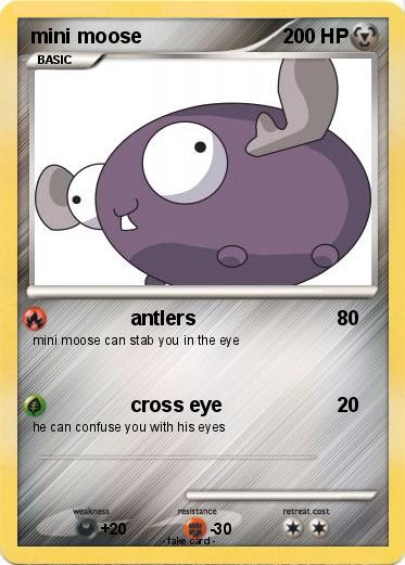 Pokemon mini moose