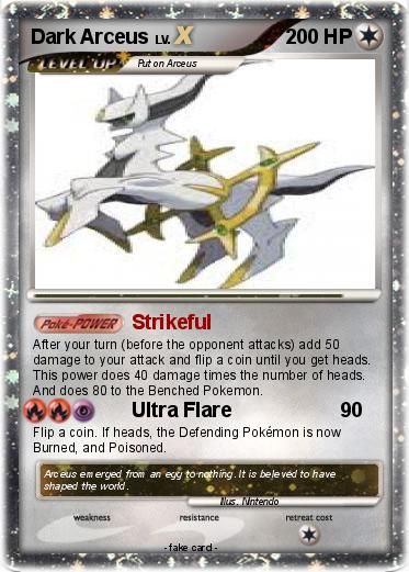 Pokemon Dark Arceus