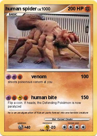 Pokemon human spider