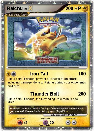 Pokemon Raichu