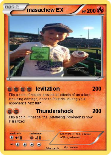 Pokemon masachew EX