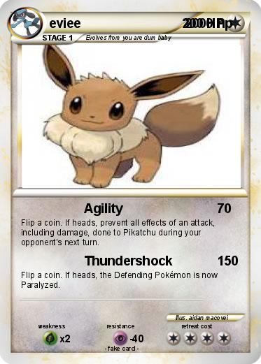 Pokemon eviee                             2000 hp