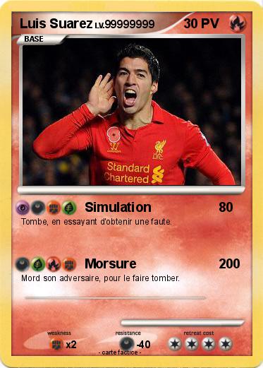 Pokemon Luis Suarez