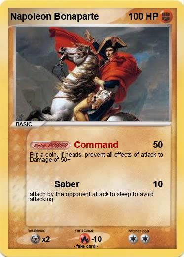 Pokemon Napoleon Bonaparte