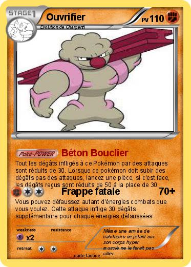 Pokemon Ouvrifier