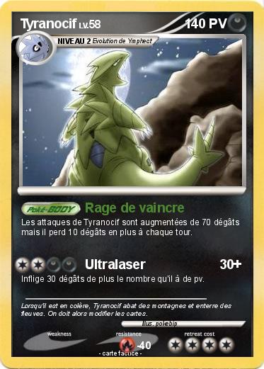 Pokemon Tyranocif