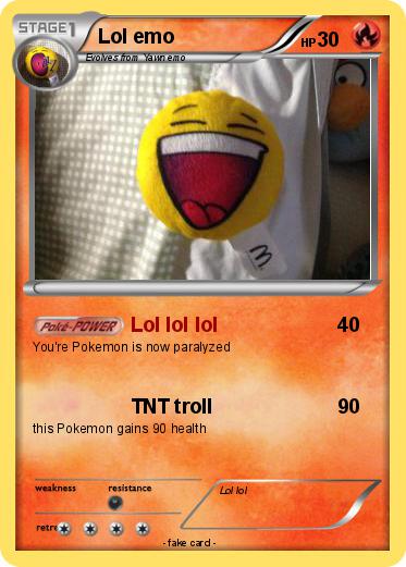 Pokemon Lol emo