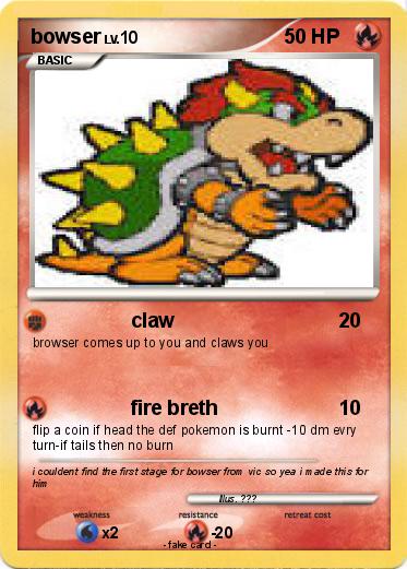 Pokemon bowser