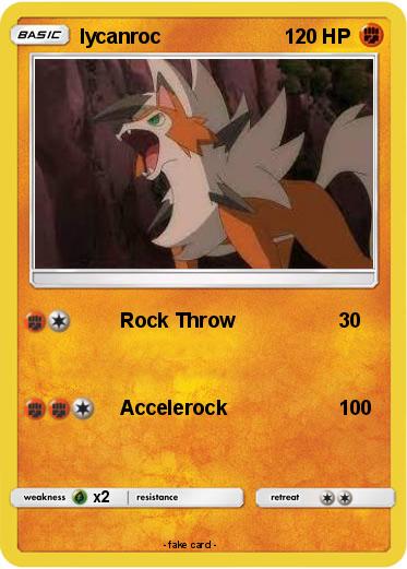 Pokemon lycanroc
