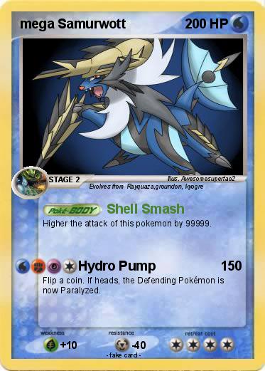 Pokemon mega Samurwott