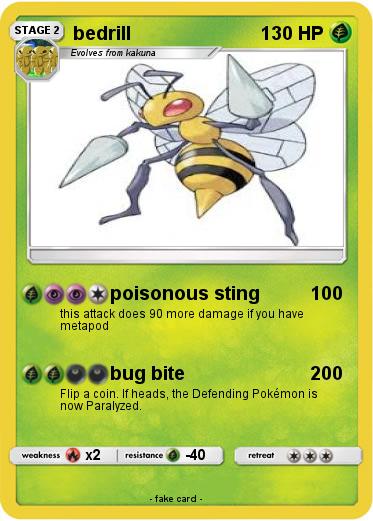 Pokemon bedrill