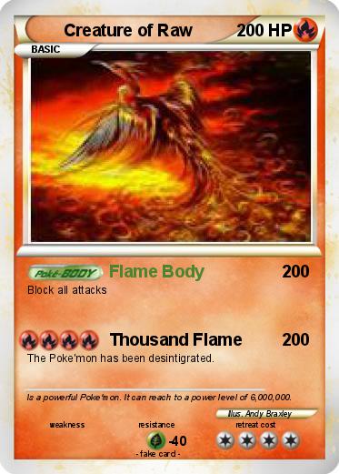 Pokemon Creature of Raw