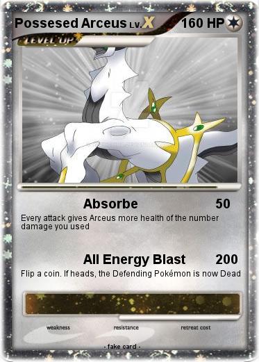 Pokemon Possesed Arceus