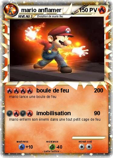 Pokemon mario anflamer