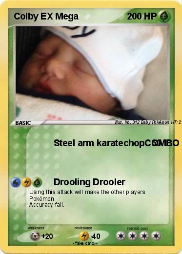 Pokemon Colby EX Mega