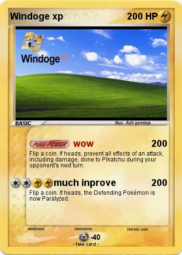 Pokemon Windoge xp