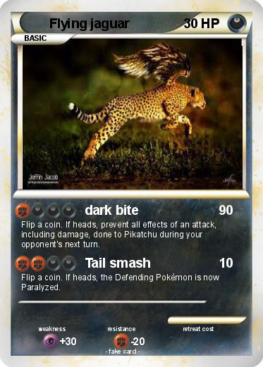 Pokemon Flying jaguar