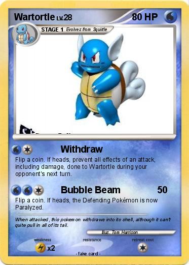 Pokemon Wartortle