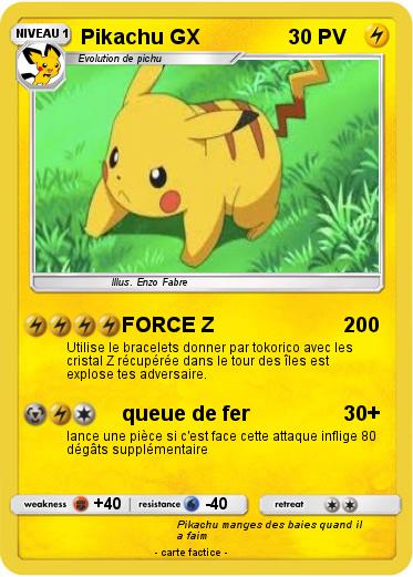 Pokemon Pikachu GX