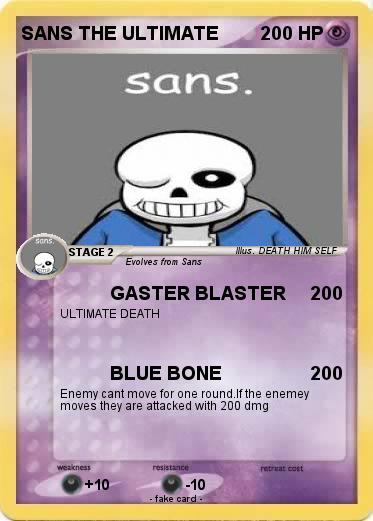 Pokemon SANS THE ULTIMATE