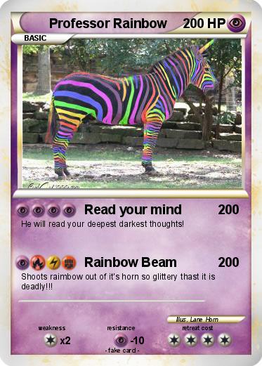 Pokemon Professor Rainbow