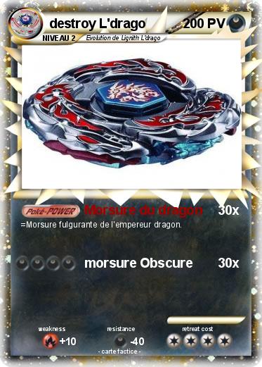 Pokemon destroy L'drago