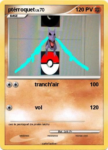 Pokemon ptérroquet