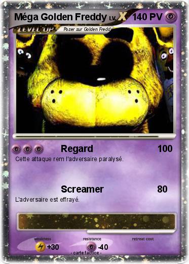 Pokemon Méga Golden Freddy