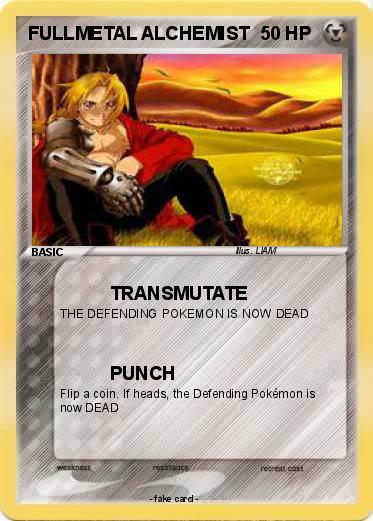 Pokemon FULLMETAL ALCHEMIST