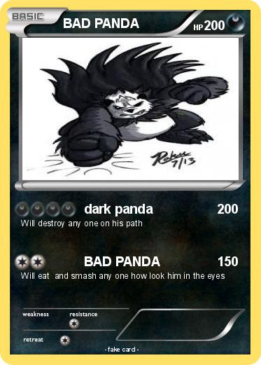 Pokemon BAD PANDA