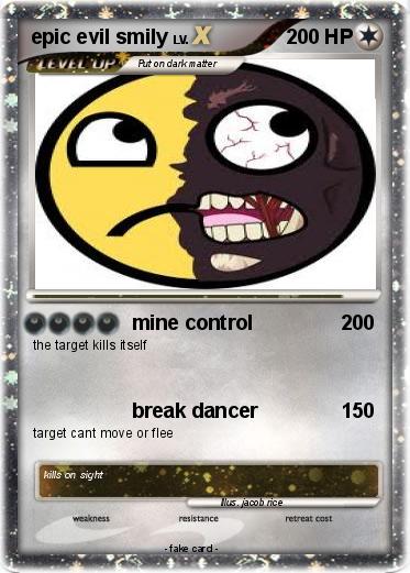 Pokemon epic evil smily