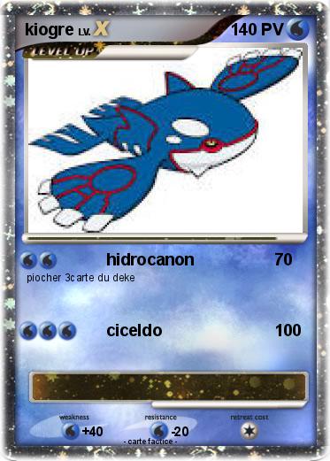Pokemon kiogre
