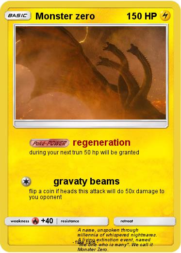 Pokemon Monster zero
